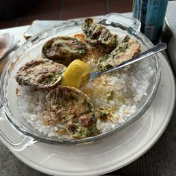 Oysters Rockefeller