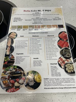 Menu photo 6 Bosa Kobe Scottsdale, AZ