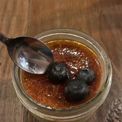 Brazen Open Kitchen Bar - Crème brûlée.