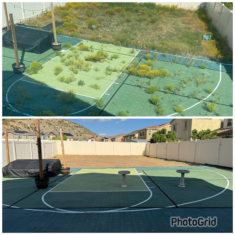 Classic Iron Works - Backyard before and after - Fences & Gates Near Me - Perris, California Classic Iron Works - Backyard before and after - Fences & Gates Near Me - Perris, California
