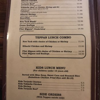 Kobe Teppan & Sushi - Teppan-Yaki lunch - Japanese Near Me - Tempe, Arizona