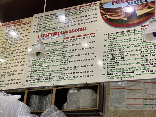 Menu photo 2 Presbyterian Deli New York, NY Menu photo 2 Presbyterian Deli New York, NY