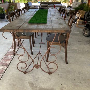 Ramos Iron works - Custom Table by Ramos Iron Work - Fences & Gates Near Me Ramos Iron works - Custom Table by Ramos Iron Work - Fences & Gates Near Me