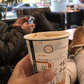 Dollop Coffee - This is a medium. Get a large. - Cafes Near Me - Chicago, Illinois Dollop Coffee - This is a medium. Get a large. - Cafes Near Me - Chicago, Illinois