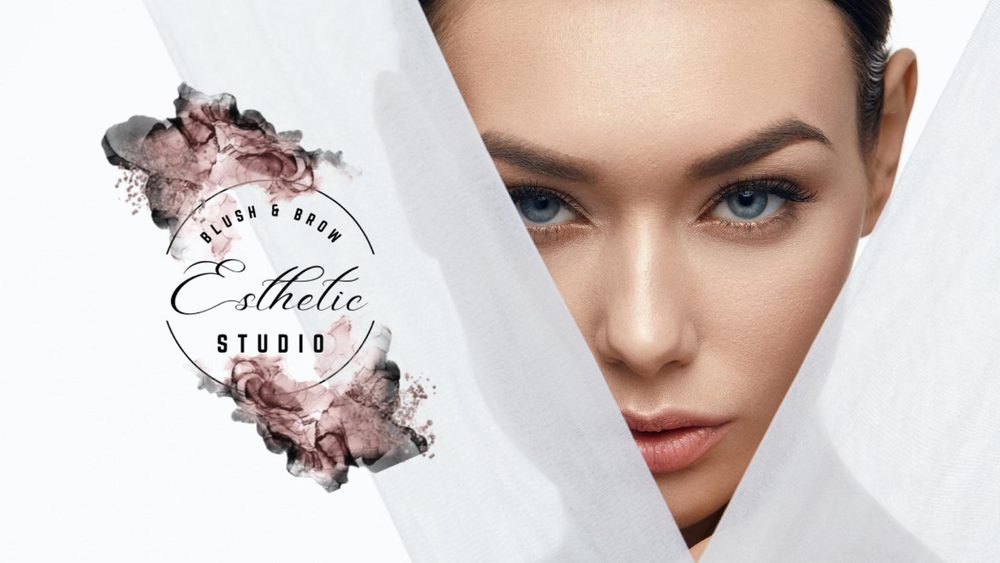 Blush and Brow Studio Logo