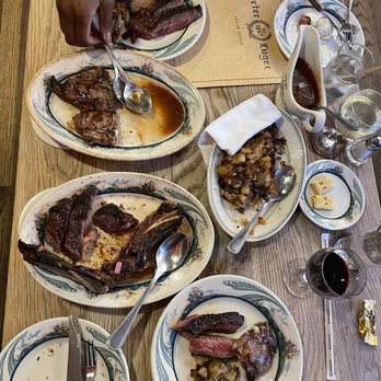 Peter Luger - Lamb Chops, 2 Double Thick Loin Chops, Ribeye, Luger's Special German Fried Potatoes - Steakhouses Near Me - Brooklyn, New York Peter Luger - Lamb Chops, 2 Double Thick Loin Chops, Ribeye, Luger's Special German Fried Potatoes - Steakhouses Near Me - Brooklyn, New York