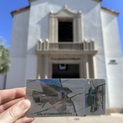 Calabasas Library - Calabasas library card