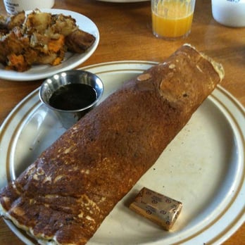 Cafe Berlin - Pancake Burrito, very good! - Breakfast & Brunch Near Me - Columbia, Missouri