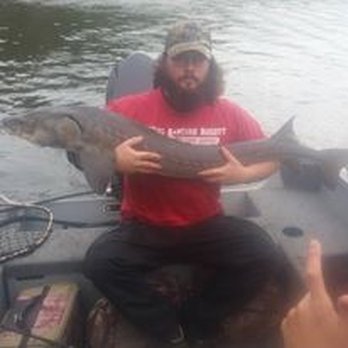 Fish Bones Guide Service - September Lake Sturgeon of the Wisconsin Dells! - Fishing Near Me - Mauston, Wisconsin