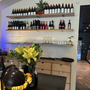 Alta Adams - Wine display - New American Near Me - Los Angeles, California Alta Adams - Wine display - New American Near Me - Los Angeles, California