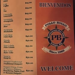 Pollo Bollo - Drinks/bebidas