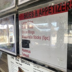E Z Grill - Menu of the side dishes