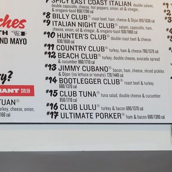 Jimmy John's - Like the Italian night club minus the onions add Dijon mustard and light lettuce and tomato of course I like a lot of the other ones too - Delis Near Me - Homer Glen, Illinois Jimmy John's - Like the Italian night club minus the onions add Dijon mustard and light lettuce and tomato of course I like a lot of the other ones too - Delis Near Me - Homer Glen, Illinois