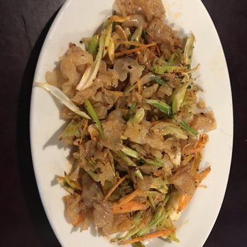 Chow's Chinese Restaurant - Spicy Jellyfish Appetizer - Chinese Near Me - Oklahoma City, Oklahoma