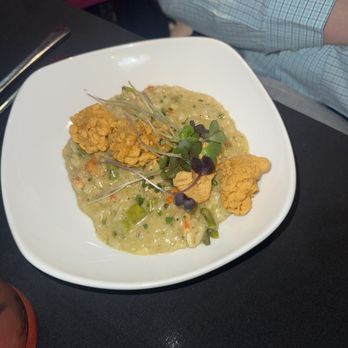 Cena Hammond - Risotto (forgot what kind) w/ crispy oysters - Italian Near Me - Hammond, Louisiana