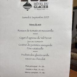 Hotel Glacier - Sept 2025