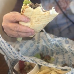 Grilled Lamb Gyro