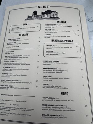 Menu photo 2 Geist Nashville, TN