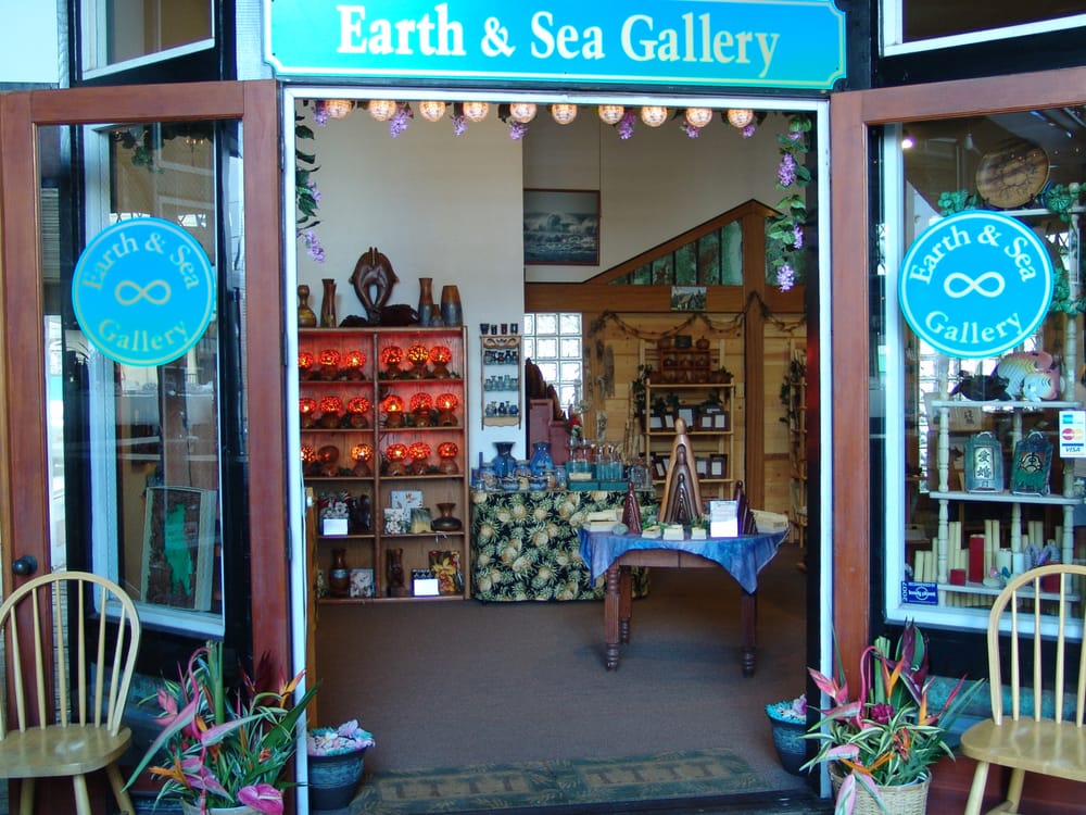 EARTH & SEA GALLERY Updated September 2024 4504 Kukui St, Kapaa, Hawaii Gift Shops Phone