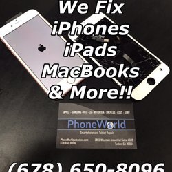 PhoneWorld Cell Phone Repair & Unlock - We can fix it all!