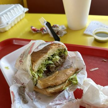 Roberto's Taco Shop - Carne Asada Torta  guacamole lettuce - Mexican Near Me - National City, California