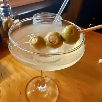 Backwoods Crossing - $10.00 Well Dirty Martini upgraded to Ketel One add 3 stuffed olives just north of $15.00 - Southern Near Me - Tallahassee, Florida
