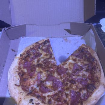 Paisano's Pizza Grill - I ordered basil, garlic and salami pizza only got salami sauce is also salty - Pizza Near Me - Charleston, South Carolina
