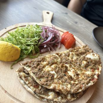 Pasha Roseville - Lahmacun (lamb) - Mediterranean Near Me - Roseville, California Pasha Roseville - Lahmacun (lamb) - Mediterranean Near Me - Roseville, California