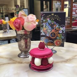 The Little Royal - Raspberry & Vanilla Macaron Cake.