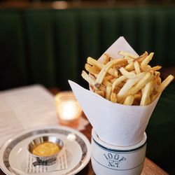 Restaurant Josephine - Pommes Frites with Adjika Mayo