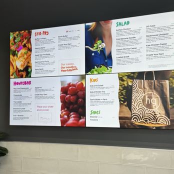 honeygrow - Menu screen - Salad Near Me - Waldorf, Maryland