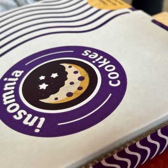 Insomnia Cookies - a box of cookies - Food Delivery Services Near Me - New York, New York Insomnia Cookies - a box of cookies - Food Delivery Services Near Me - New York, New York