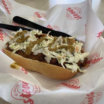 Steve's Hot Dogs Chesterfield - Good Charlotte dog - Hot Dogs Near Me - Chesterfield, Missouri