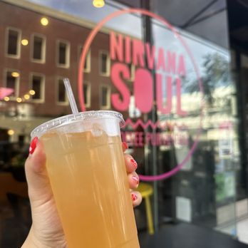 Nirvana Soul Coffee - One of the teas! Very refreshing - Coffee & Tea Near Me - San Jose, California Nirvana Soul Coffee - One of the teas! Very refreshing - Coffee & Tea Near Me - San Jose, California