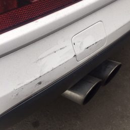 Rear ended by some cabby :/