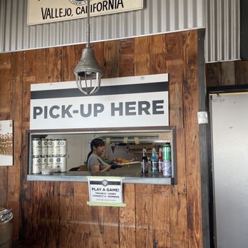Mare Island Brewing - Ferry Taproom - Order pickup window - Breweries Near Me - Vallejo, California
