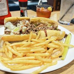 Olney Ale House - Steak and cheese sub