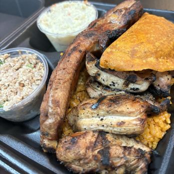 Red Rice - Hafa Adai plate $19.95 - Barbeque Near Me - Las Vegas, Nevada