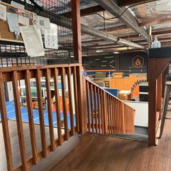 Firestorm Freerunning and Acrobatics- Ultra - 2nd floor rest area overlooking the gym