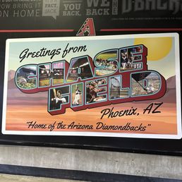 Mural inside the ballpark