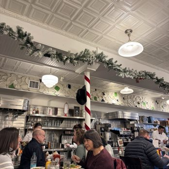 Plaza Cafe Downtown - Indoor. Retro and Christmas ready. - American Near Me - Santa Fe, New Mexico