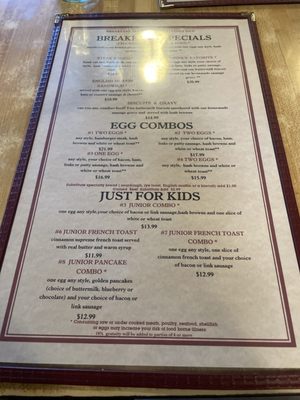 Menu photo 1 Donna's Restaurant Juneau, AK Menu photo 1 Donna's Restaurant Juneau, AK