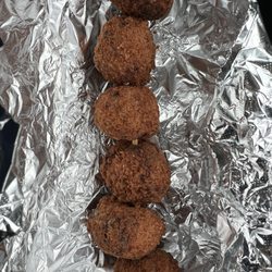 Almost-N-EATthing - Fried alligator balls