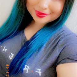 Anchor Salon & Barbershop - Blue hair
