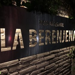 La Berenjena - Outside sign