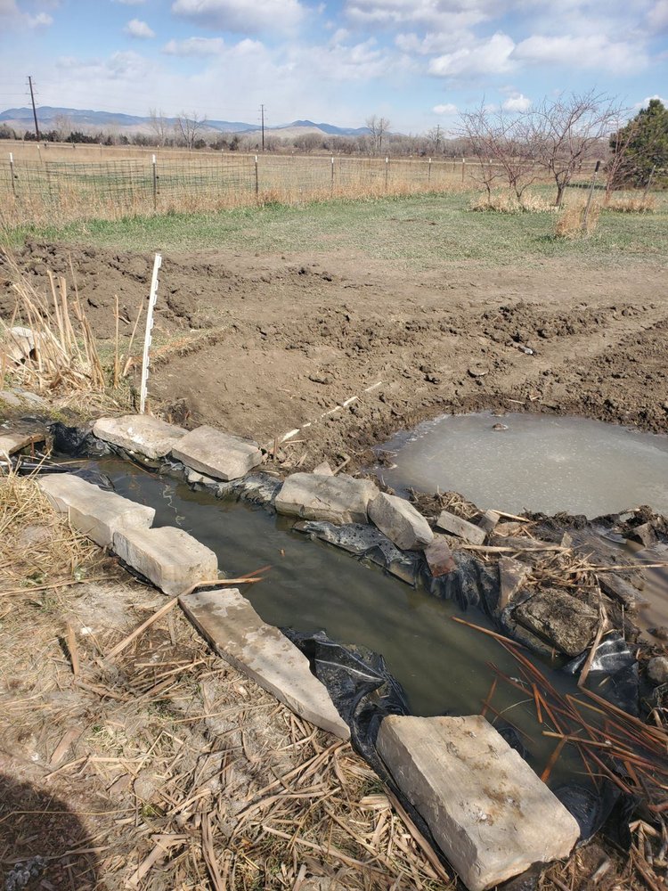 Slide of Boulder Excavation