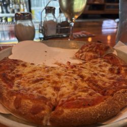 Perfect Greek-style pizza