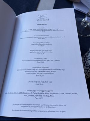 Menu photo 1 Restaurant Ollanner Buurhuus Jork, NI
