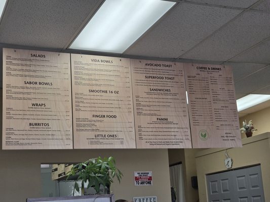 Menu photo 2 Sabor A Vida Cafe & Deli Vista, CA Menu photo 2 Sabor A Vida Cafe & Deli Vista, CA