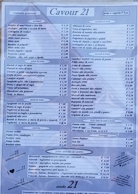 Menu photo 2 Cavour 21 Genova, GE